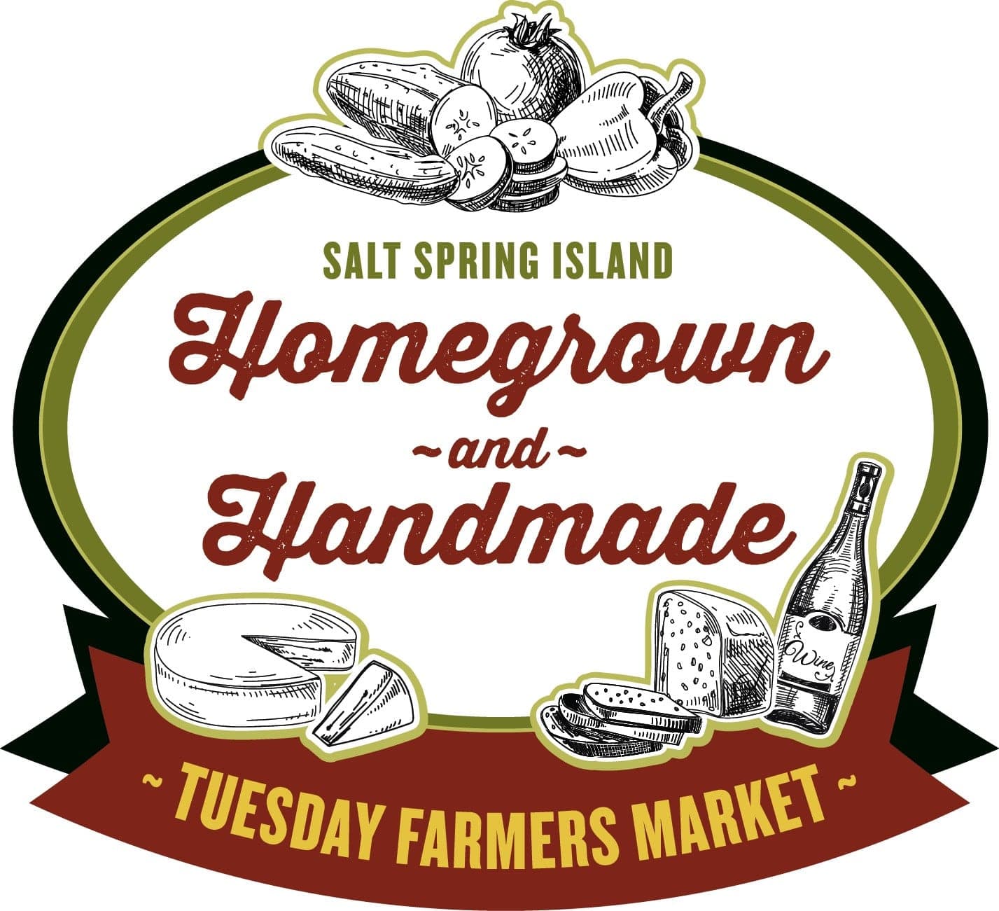 Salt Spring Tuesday Farmers' Market in Duncan · Vancouver Island