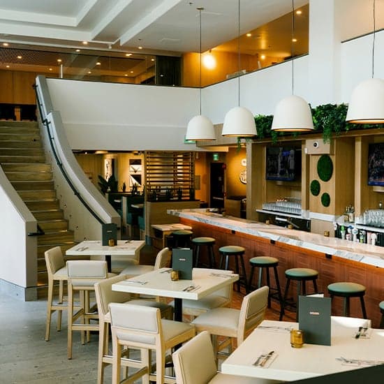 Moxies West Georgia Restaurant in Vancouver · Metro Vancouver