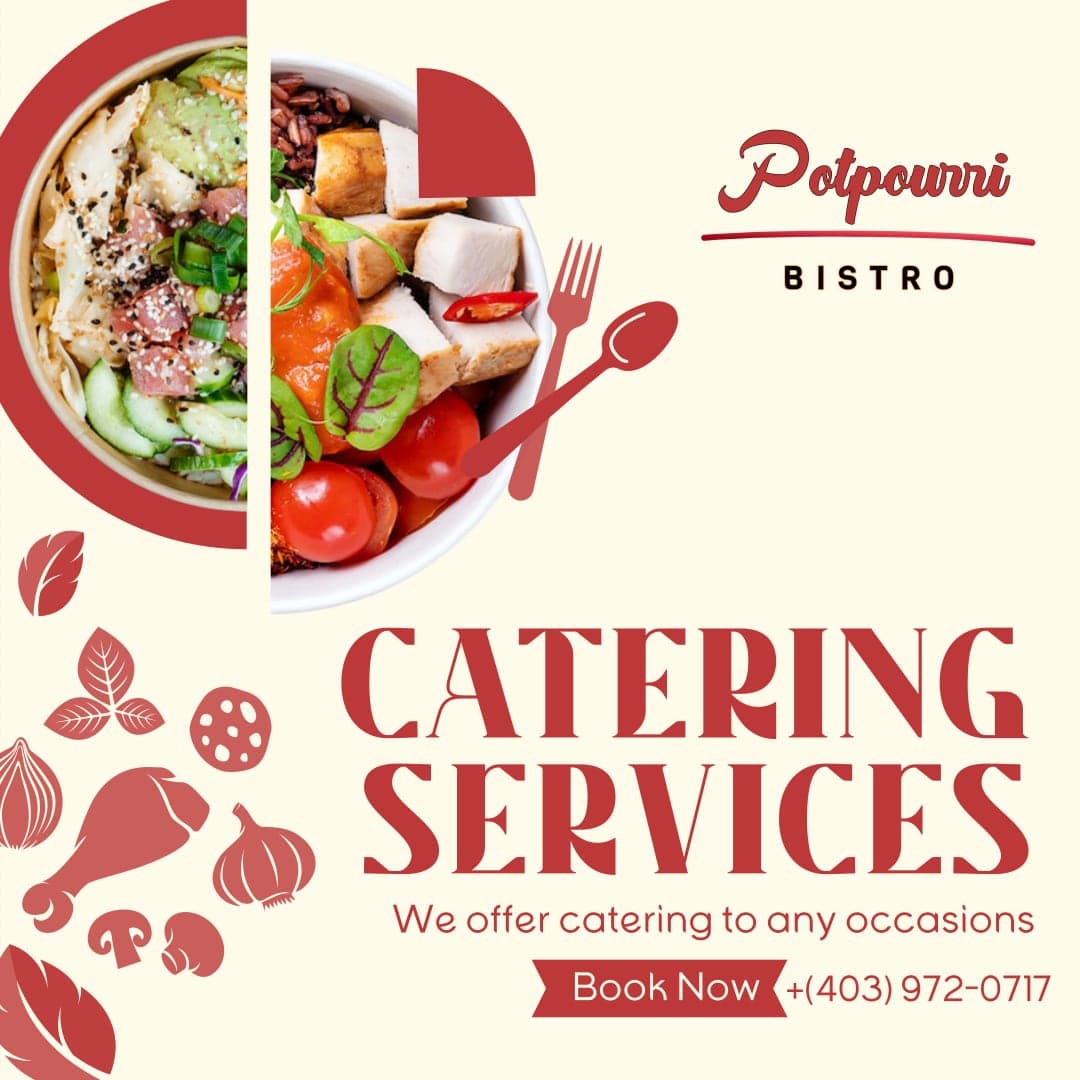Potpourri Bistro - Breakfast l Lunch l Catering in Cochrane · Calgary & the Rockies