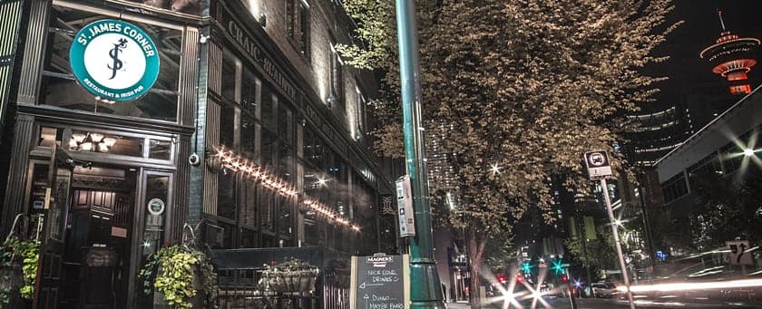 St. James Corner Restaurant & Irish Pub in Calgary · Calgary & the Rockies