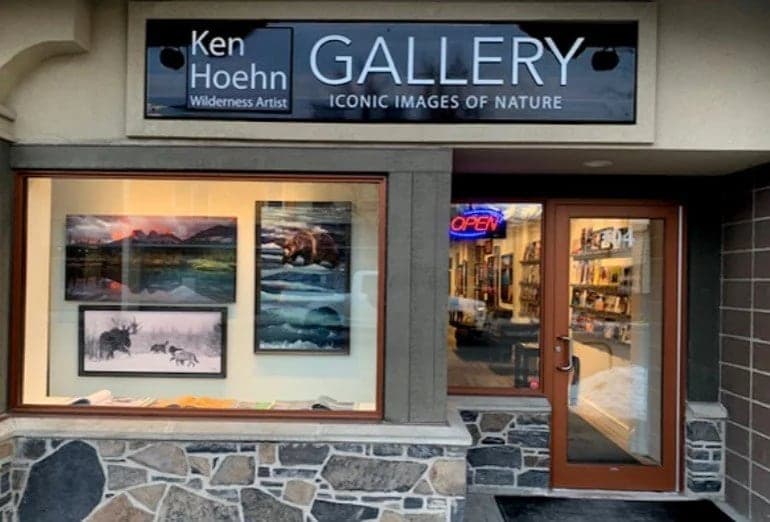 The Ken Hoehn Gallery in Canmore · Calgary & the Rockies