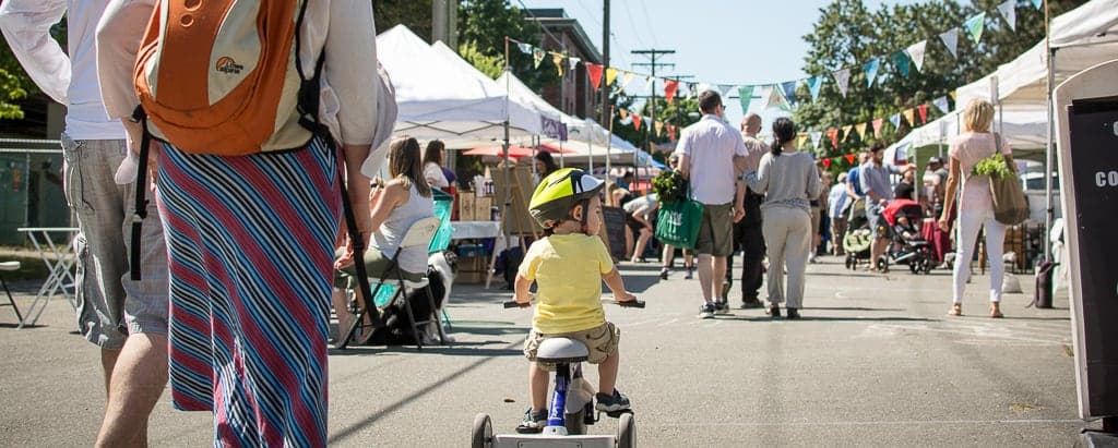 Mount Pleasant Farmers Market in Vancouver