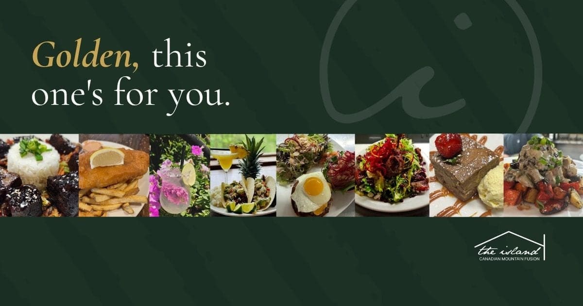 Island Restaurant in Golden · Calgary & the Rockies